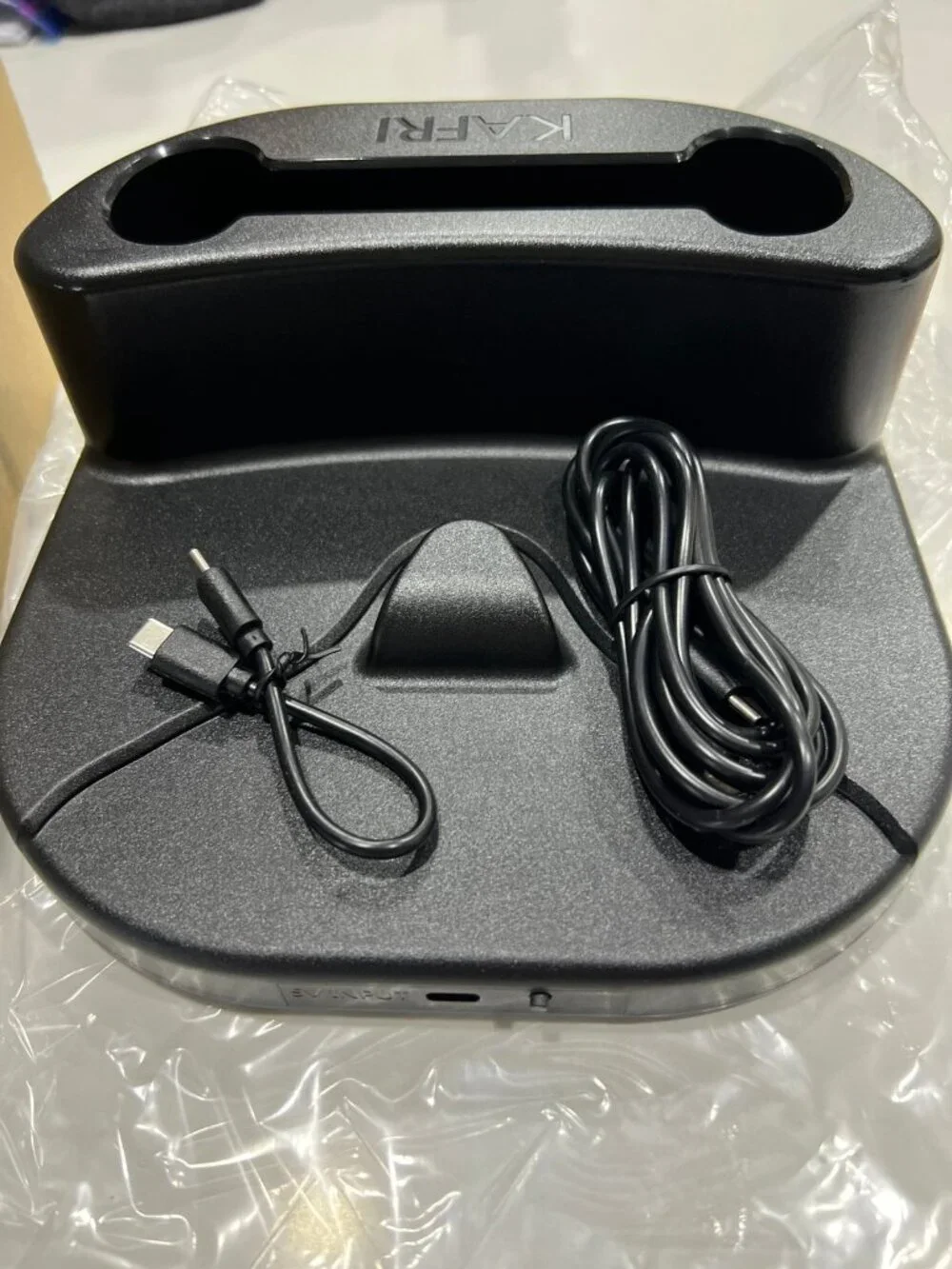 KAFRI Charging Dock, specifically designed as a charging station and display sta